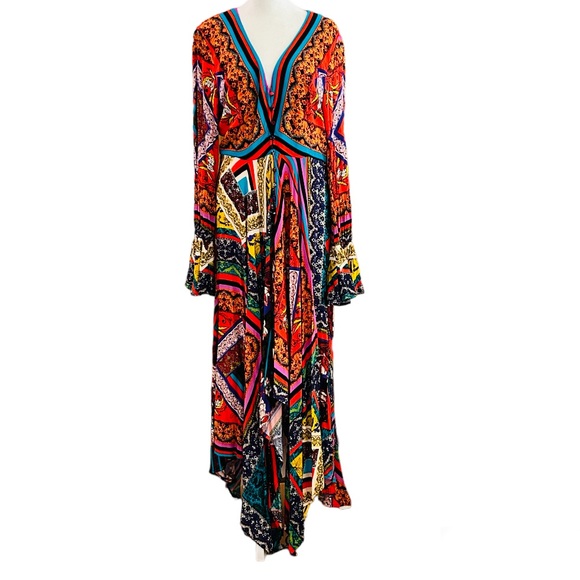 FREE PEOPLE boho maxi dress, size M, NWT - Picture 2 of 16